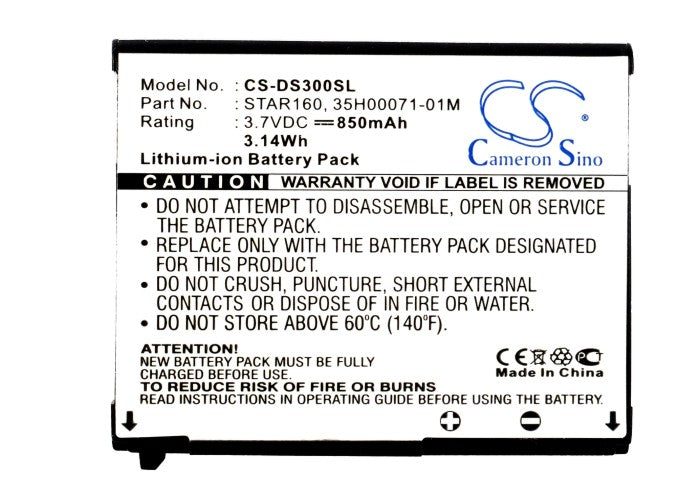 Dopod 710 S300 850mAh Mobile Phone Replacement Battery-5