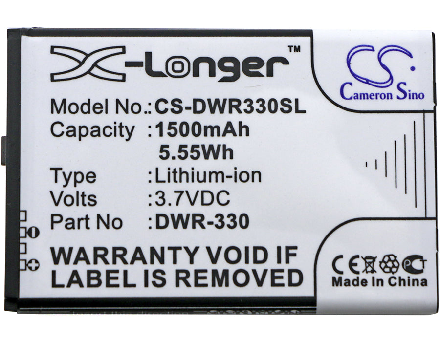 D-Link DWR-330 Hotspot Replacement Battery-3