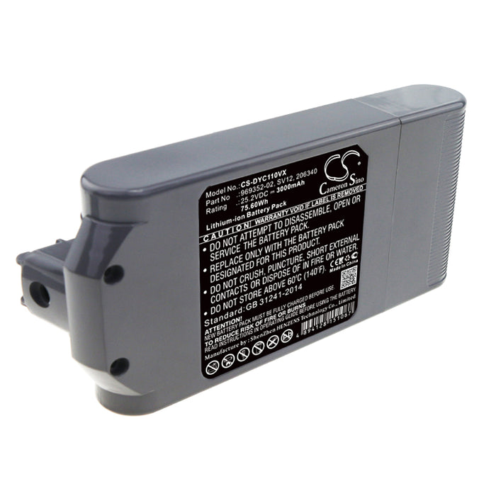 Batterie pour Dyson DC34 Complete - 3000 mAh 22.2 V batterie -  BatteryUpgrade