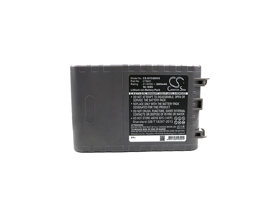 Dyson Replacement Battery for V8 SV10 V8 Absolute V8 Animal Extra Cord –  Battery World