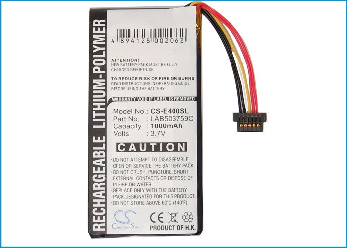 Toshiba E400 E410 PDA Replacement Battery-5