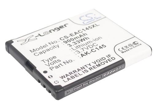 Telme C145 C145B Replacement Battery-main