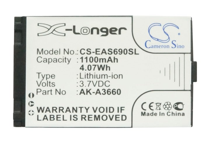 Emporia A3690 SafetyPlus Mobile Phone Replacement Battery-5