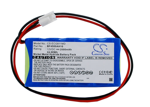 Osen ECG-8110 ECG-8110A Replacement Battery-main