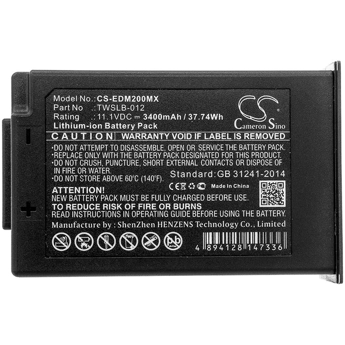 Edan IM12 IM20 3400mAh Medical Replacement Battery-3