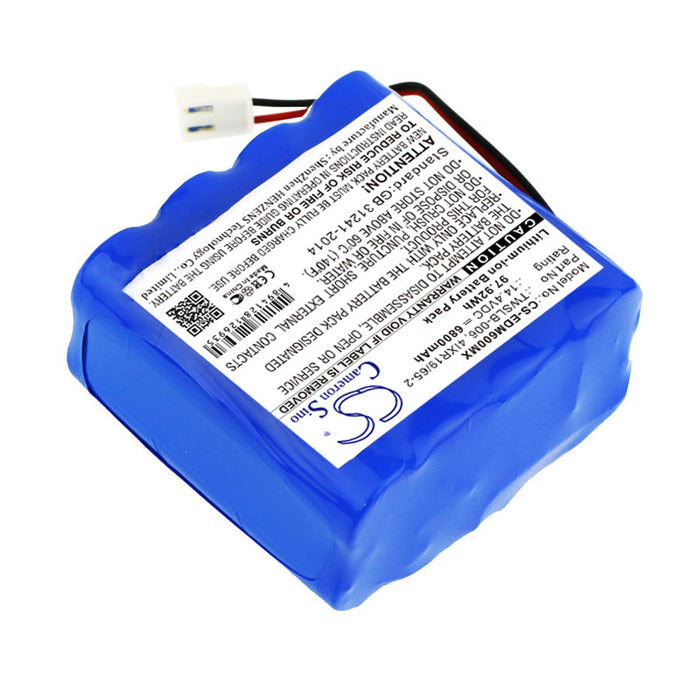 Edan F6 6800mAh Medical Replacement Battery-2