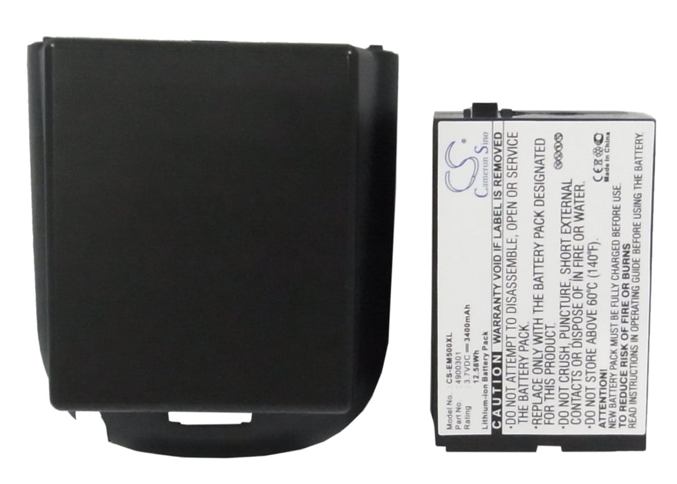 E-Ten G500 G500+ M500 M550 M600 M600+ 3400mAh Mobile Phone Replacement Battery-5