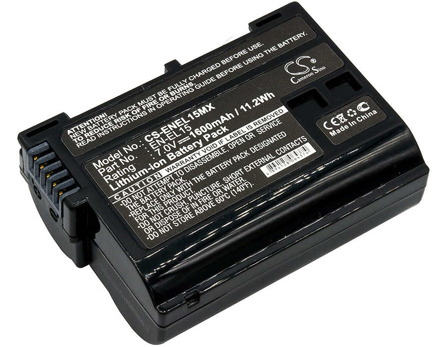 Nikon 1 V1 Coolpix D7000 D600 D610 D7000 D 1600mAh Replacement Battery-main