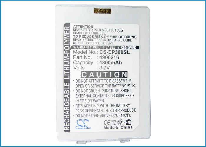 E-Ten InfoTouch P300 P300 P300B Mobile Phone Replacement Battery-4