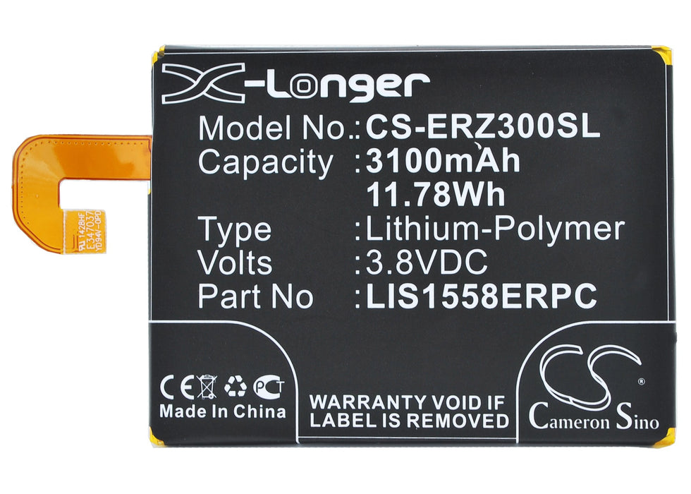 Sony Ericsson D6616 D6633 D6653 L55T L55u M55w Pegasus Pegasus Anna Pegasus Maki SO-01G SO-02G SOL26 Xperia Z3 Xperia Mobile Phone Replacement Battery-5