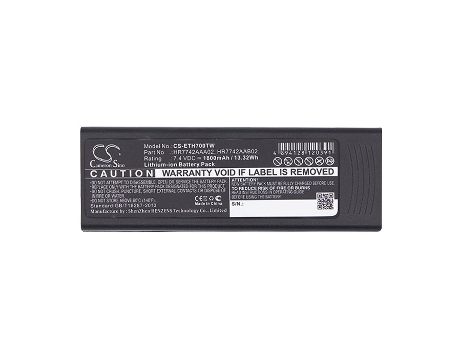 Cassidian P3G TPH700 1800mAh Two Way Radio Replacement Battery-5