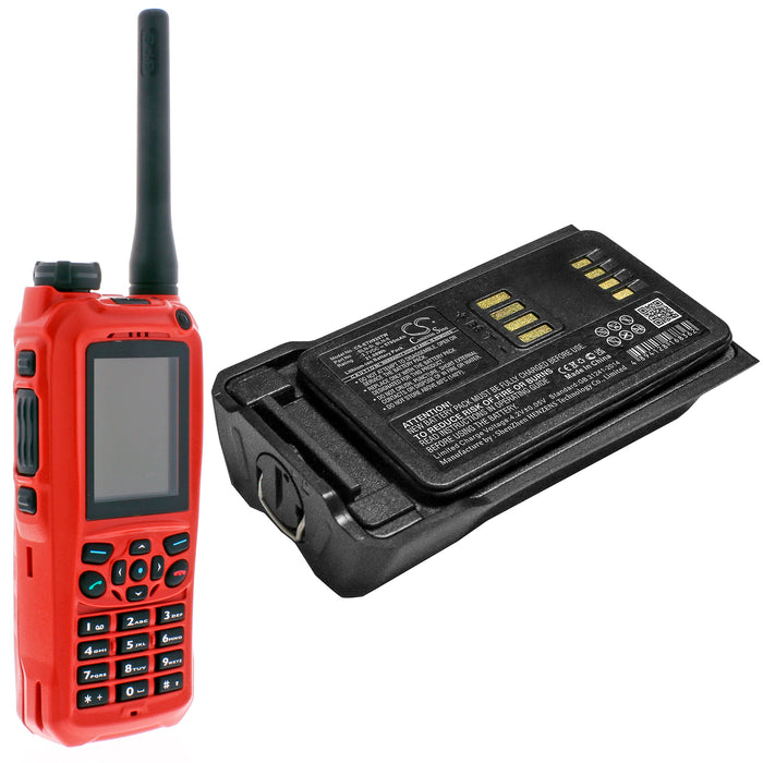 Nokia THR9 THR9+ THR9i 5700mAh Two Way Radio Replacement Battery-6