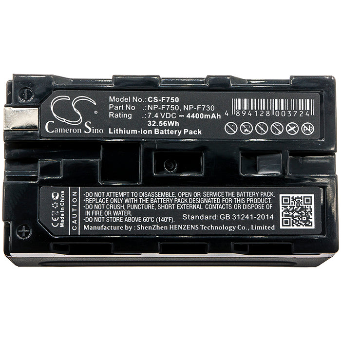 Aputure AMARAN AL-528C AMARAN AL-528S AMARAN AL-528W AMARAN AL-F7 CRI 95+ AMARAN ALH198 CRI 95+ AMARAN ALH-198C CR 4400mAh Printer Replacement Battery-3