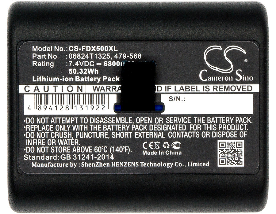 Fluke DSX Versiv DSX-5000 CableAnalyzer Ve 6800mAh Replacement Battery-5