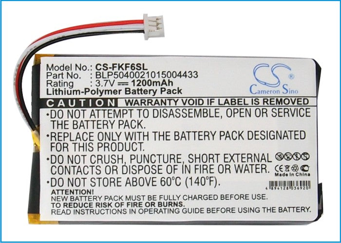 Falk F3 F4 F6 GPS Replacement Battery-5