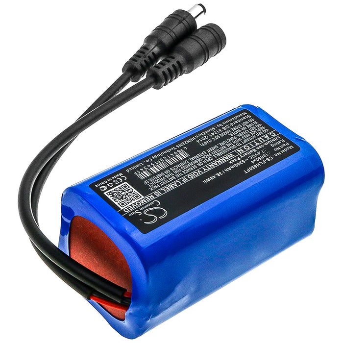 18650 18650x4 Flashlight Replacement Battery-2