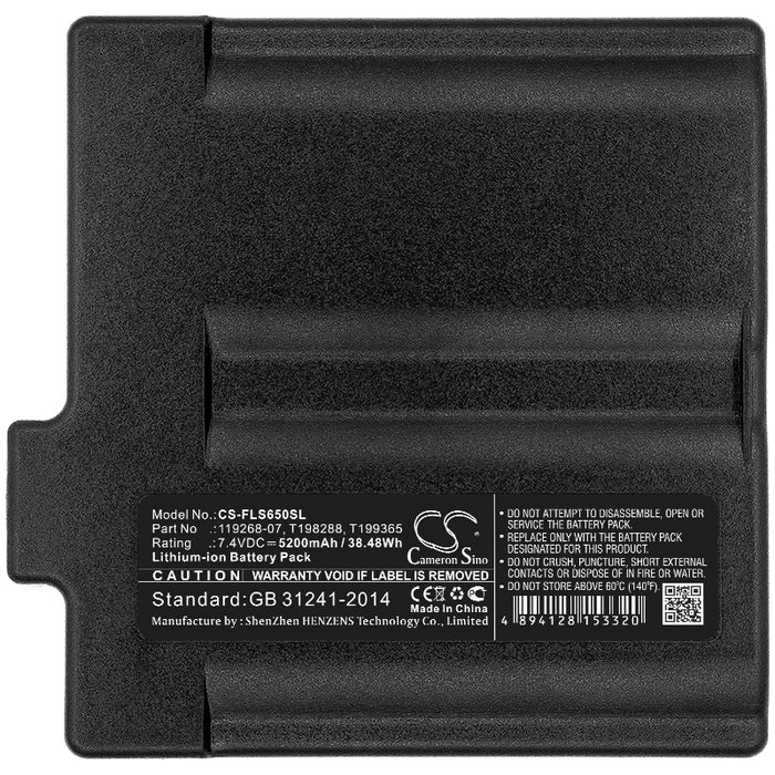 Flir Division T199365ACC T199365ACC ThermaCAM B20 ThermaCAM P20 ThermaCAM P25 ThermaCAM P60 ThermaCAM P65 T 5200mAh Thermal Camera Replacement Battery-3
