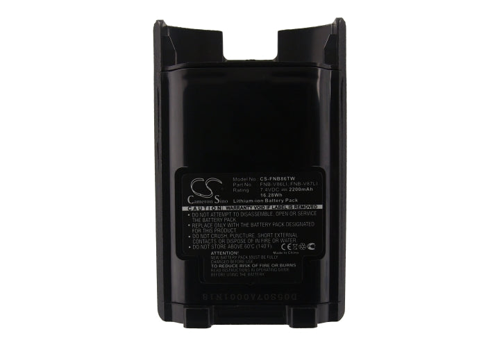 Yaesu VX-600 VX-820 VX-821 VX-824 VX-829 VX-900 VX-920 VX-921 VX-924 VX-929 2200mAh Two Way Radio Replacement Battery-5