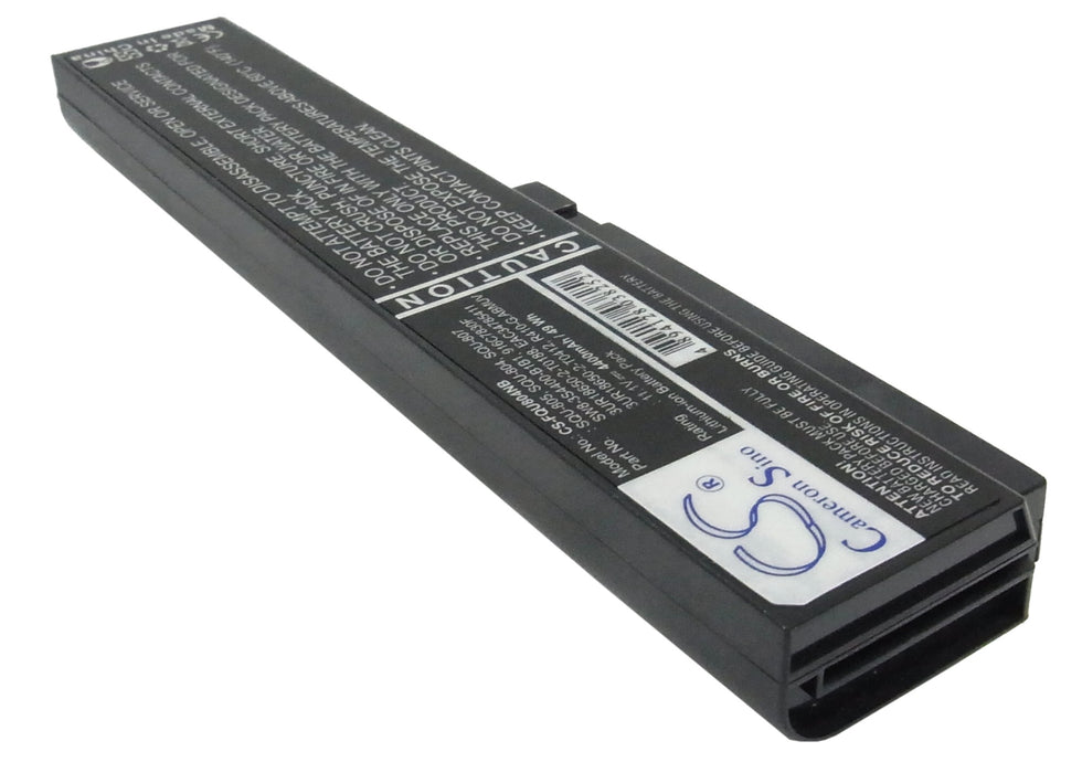 Gericom G.note MR0378 4400mAh Black Laptop and Notebook Replacement Battery-2