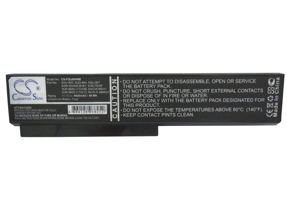Gericom G.note MR0378 4400mAh Black Laptop and Notebook Replacement Battery-5