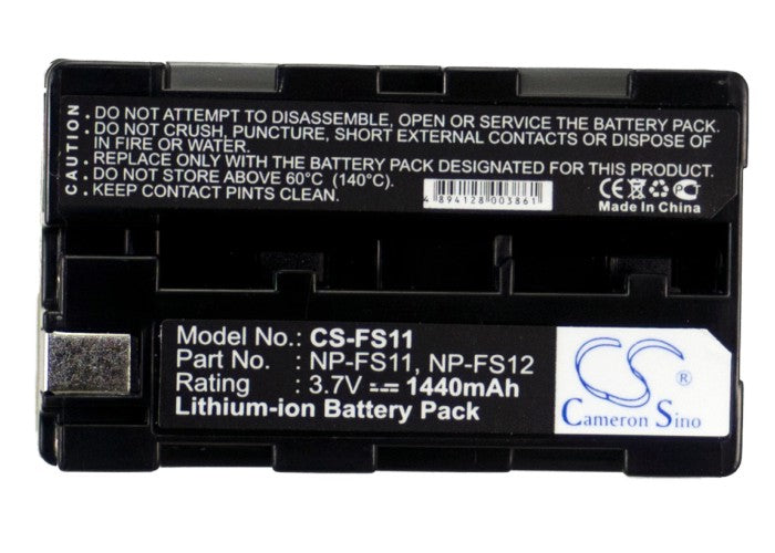 thumbnail image 2 of Battery For Sony CCD-CR1 CCD-CR1E Cyber-shot DSC-F505 2 of 13