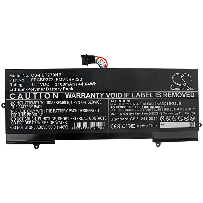 Fujitsu Lifebook U77 Laptop and Notebook Replacement Battery-3