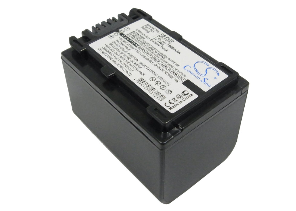 Sony DCR-DVD308E DCR-DVD650E DCR-HC48E DCR-SR200E  Replacement Battery-main