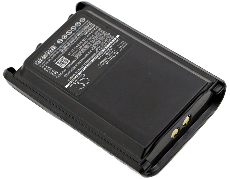 Yaesu VX230 VX-230 VX-231 VX231L VX-231L VX234 VX-234 2600mAh Two Way Radio Replacement Battery-2
