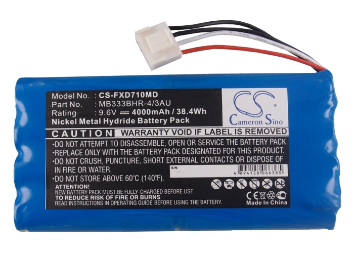 Fukuda Cardimax FX-7100 Cardimax FX-7102 FCP-7101 FCP-8100 FX-2201 FX-7000 FX-7102 FX-8200 Medical Replacement Battery-6