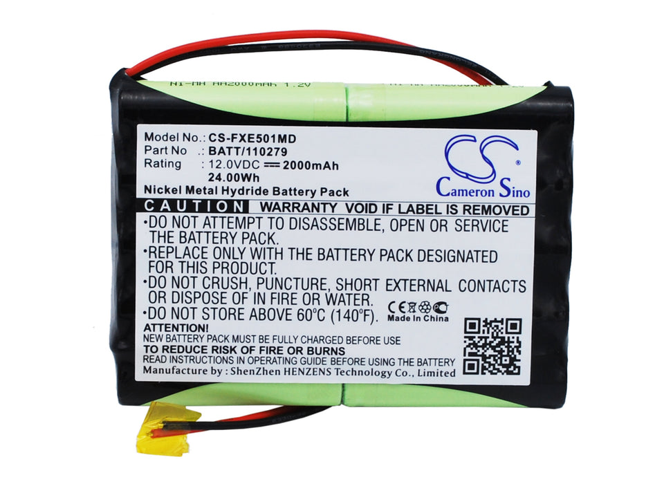 Fukuda Cardisuny ME501BX ECG Analyzer Medical Replacement Battery-5