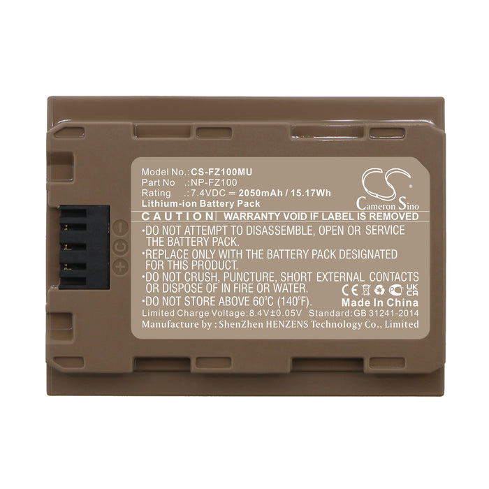 Sony A7 Mark 3 A7R Mark 3 Alpha a7 III Alpha a7R III Alpha A9 ILCE-7M3 ILCE-7M3K ILCE-7RM3 Camera Replacement Battery