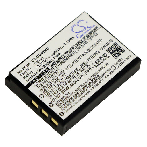 GE E1030 E1040 E1050TW E1240 E1250TW E850 H855 Replacement Battery-main
