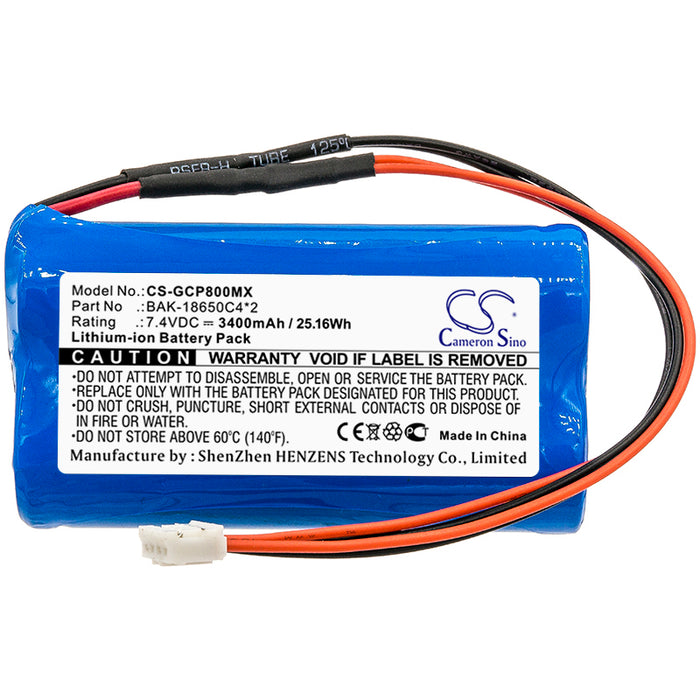 G-Care SP-800 3400mAh Medical Replacement Battery-3