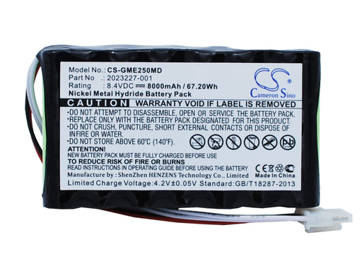 Marquette Dash 2500 Replacement Battery-main