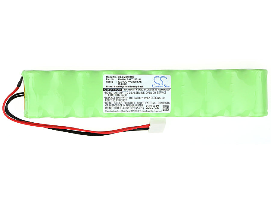 GE Eagle Monitor 4000 2800mAh Medical Replacement Battery-5