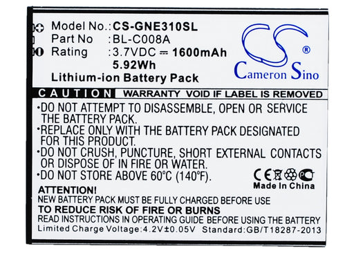 Gionee E3 E3T Replacement Battery-main