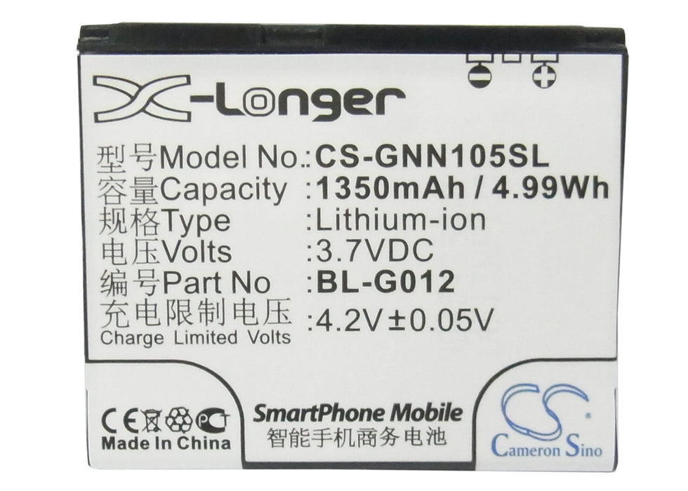 Gionee C900 D500 GN105 TD500 Mobile Phone Replacement Battery-5