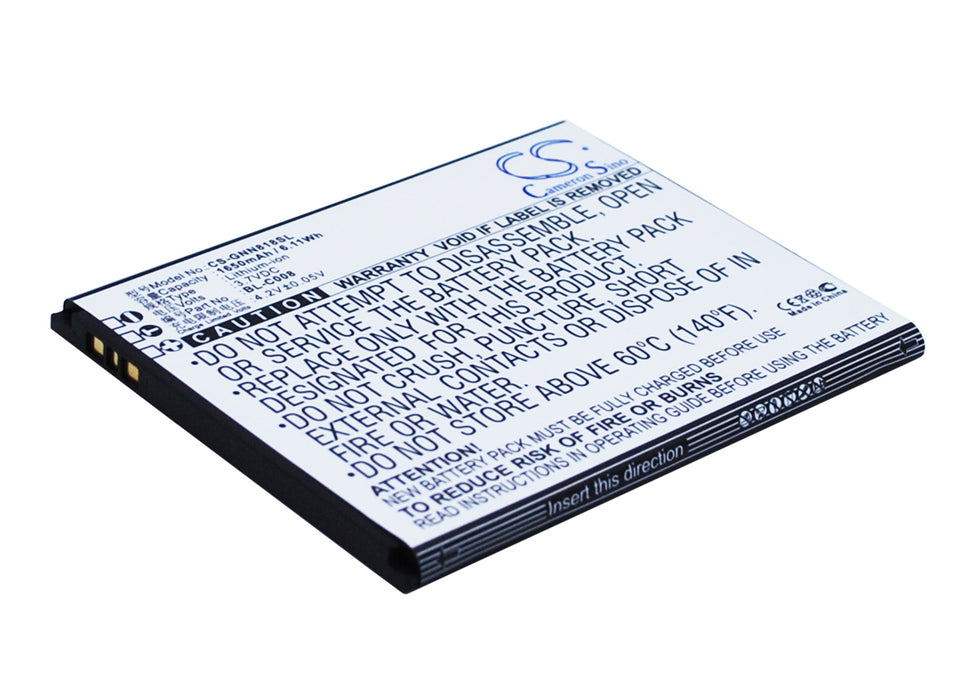 Gionee GN705T GN705W GN818T Mobile Phone Replacement Battery-2