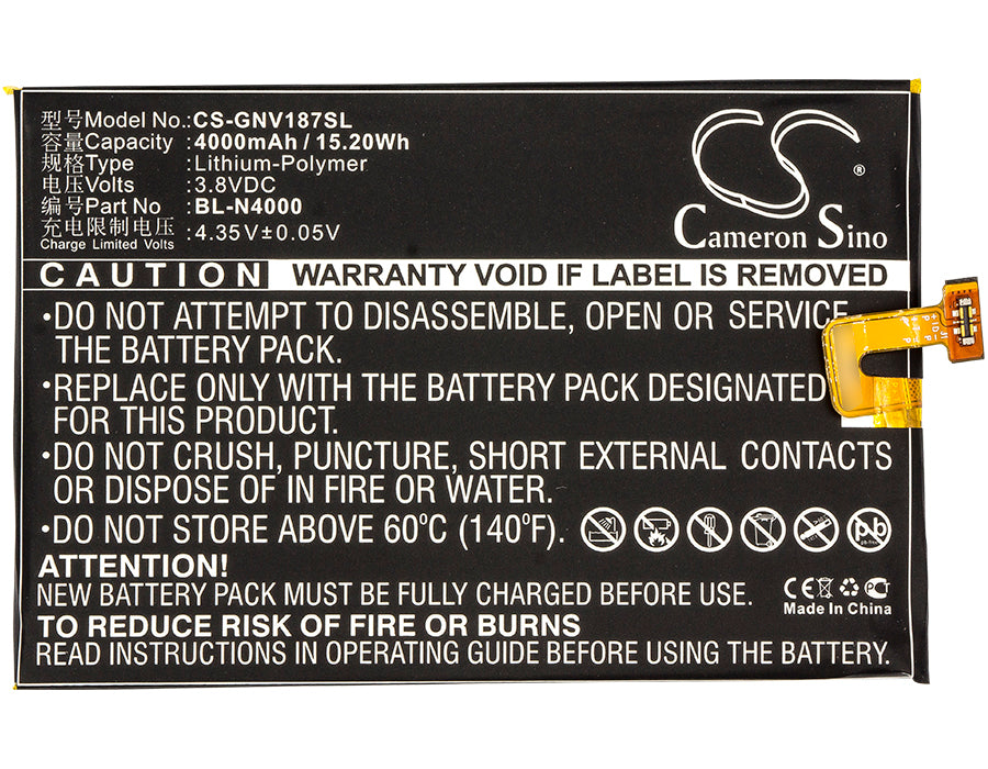 Gionee GN5001 GN5001L GN5001S M5 LITE V187 Mobile Phone Replacement Battery-5