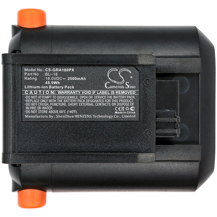 Gardena 881 8866 8877 9335 9823 9824 9825 9839 9839-20 Accu Hedge Trimmer EasyCut Li- Blower AccuJet Blower Ac 2500mAh Garden Tool Replacement Battery-3