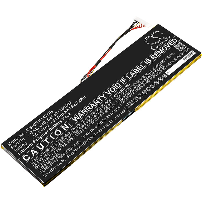 Aorus 17 YA Gaming Replacement Battery-main