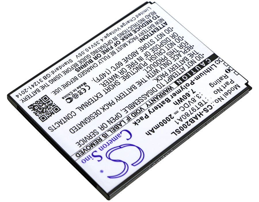 Highscreen B2000A Thor Mobile Phone Replacement Battery-2