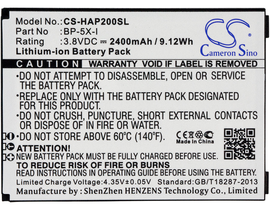 Highscreen Boost2 Boost2 SE Pure F Mobile Phone Replacement Battery-5