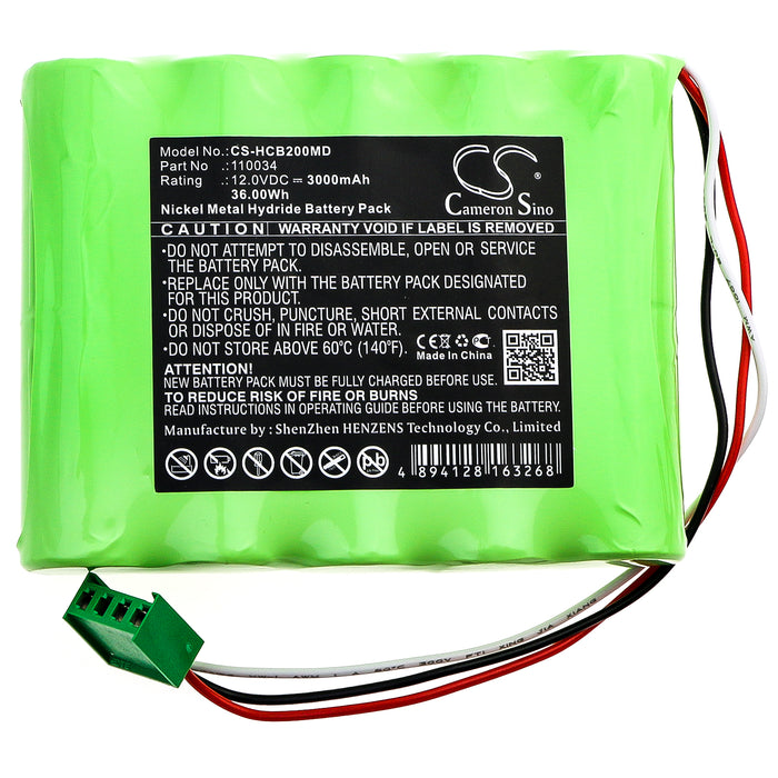 Hellige SCB2 Scope Medical Replacement Battery-3