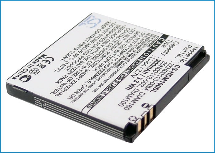 Dopod S900 Touch Diamond 900mAh Mobile Phone Replacement Battery-2