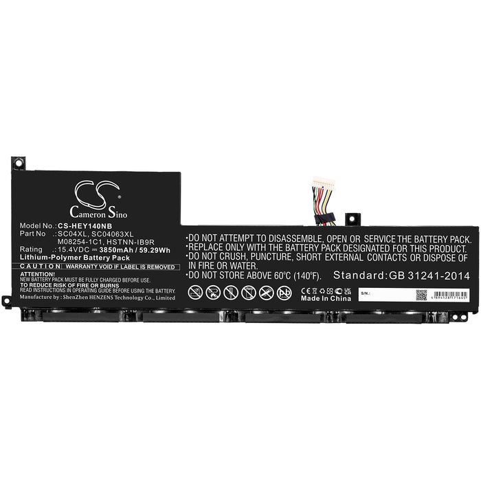 HP Envy 14-EB0000NF Envy 14-EB0006NJ Envy 14-EB0008NP Envy 14-EB0010CA Envy 14-EB0010NR Envy 14-EB0376NG Envy  Laptop and Notebook Replacement Battery-3