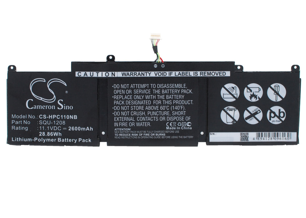 HP Chromebook 11 Chromebook 11 2000 Chromebook 11  Replacement Battery-main