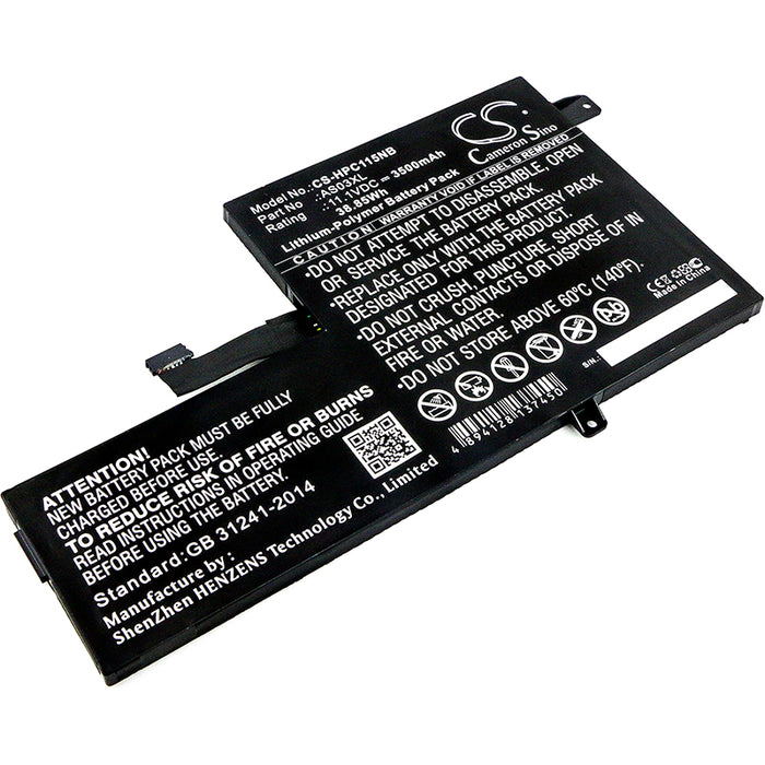 HP 1BS76UT 1FX82UT#ABA 1FX83UT#ABA Chromebook 11 G Replacement Battery-main