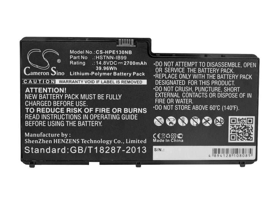 HP Envy 13 Envy 13-1000 Envy 13-1001TX Envy 13-1002TX Envy 13-1003XX Envy 13-1004TX Envy 13-1005TX Envy 13-100 Laptop and Notebook Replacement Battery-5