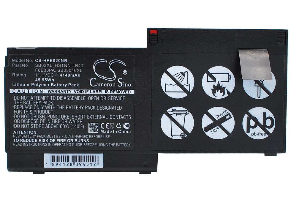 HP EliteBook 720 G1(J8X18AA) EliteBook 720 G1-K6N35US EliteBook 720 G2-L3Z61UT EliteBook 725 G2(L6M61UP) Elite Laptop and Notebook Replacement Battery-5